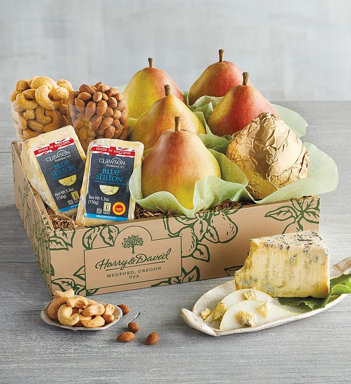 Pears and Stilton Cheese Gift Box